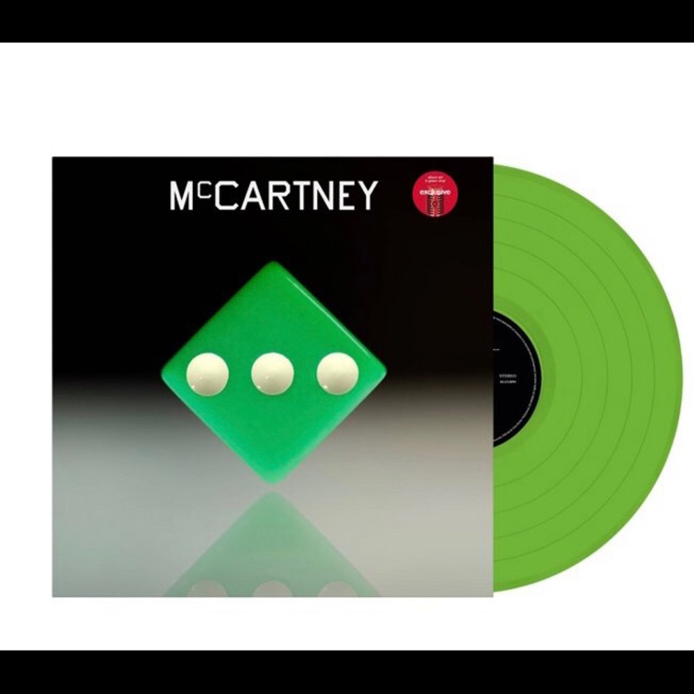PAUL McCARTNEY III LP Vinyl Green Limited Edition